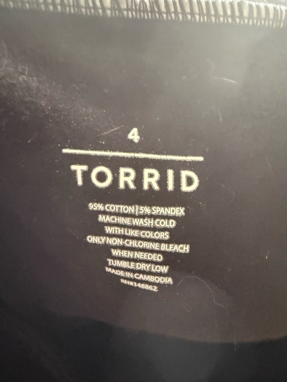 torrid Black Graphic Care-Label Tee